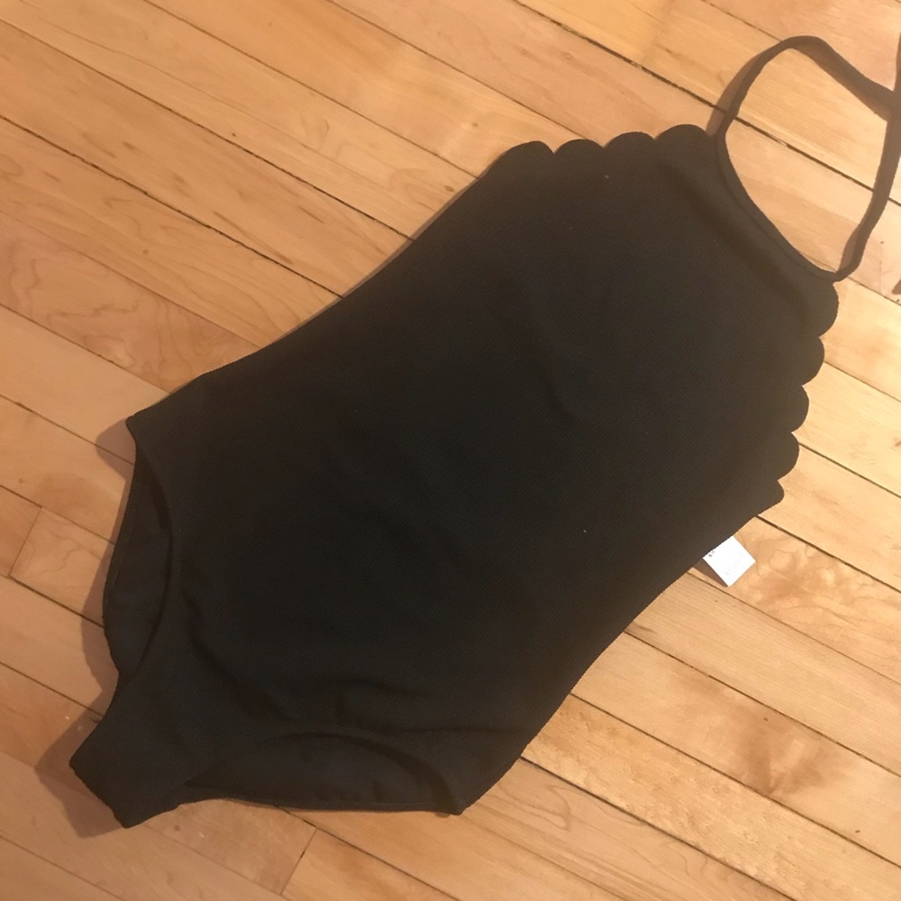 OLD NAVY HIGH NECK ONE PIECE SWIMSUIT